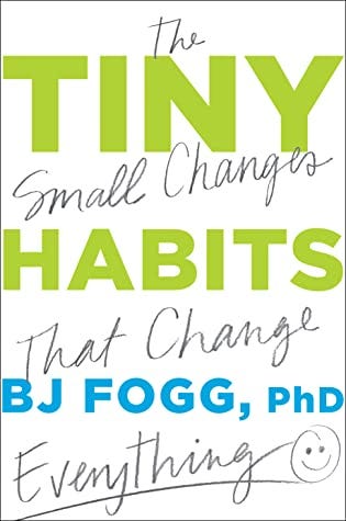 Cover of Tiny Habits by B.J. Fogg