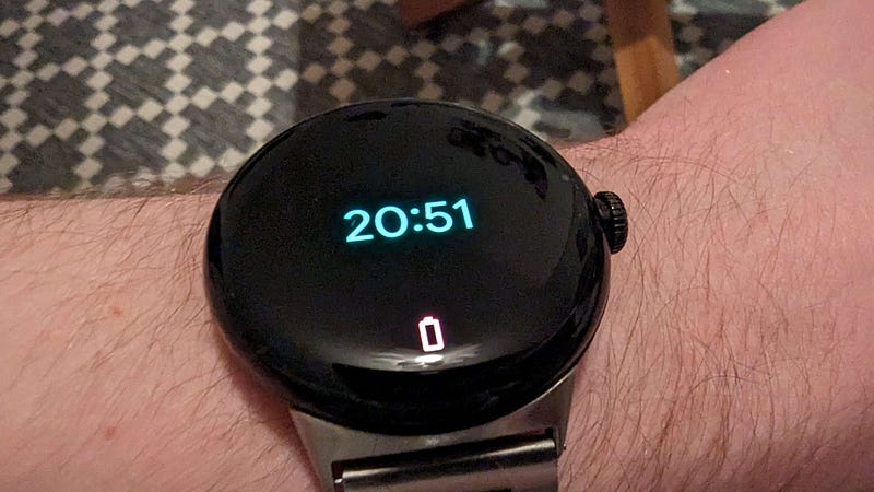 Charging the Pixel Watch