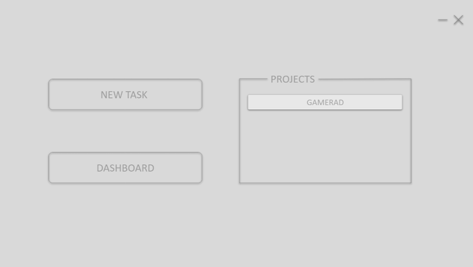 Early-stage project for task management