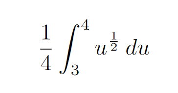 Integral transformation process