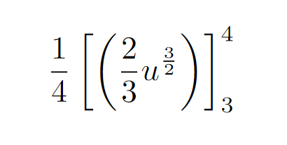 Anti-derivative calculation