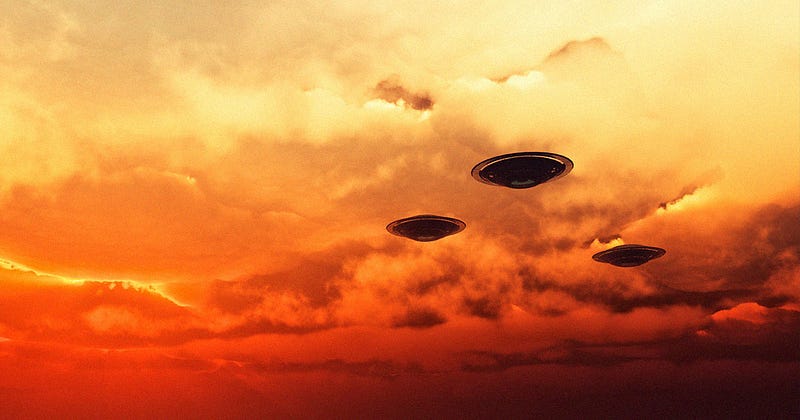 Image of UFO incident in Russia