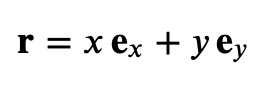 Vector components in Cartesian coordinates