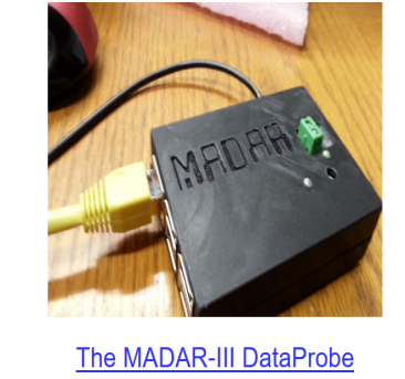 MADAR sensor setup for UFO detection