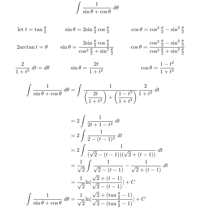 Integration Problem to Solve