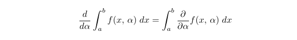 Example of Feynman's Technique Application