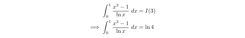 Weierstrass Substitution Integral Example