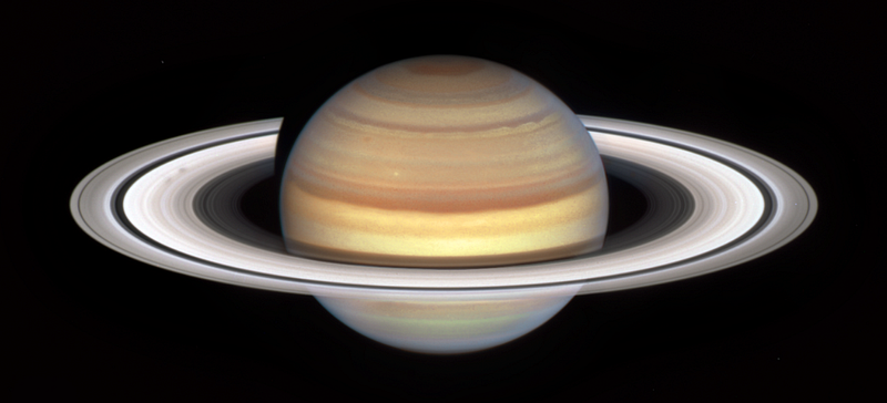 Image of Saturn's rings