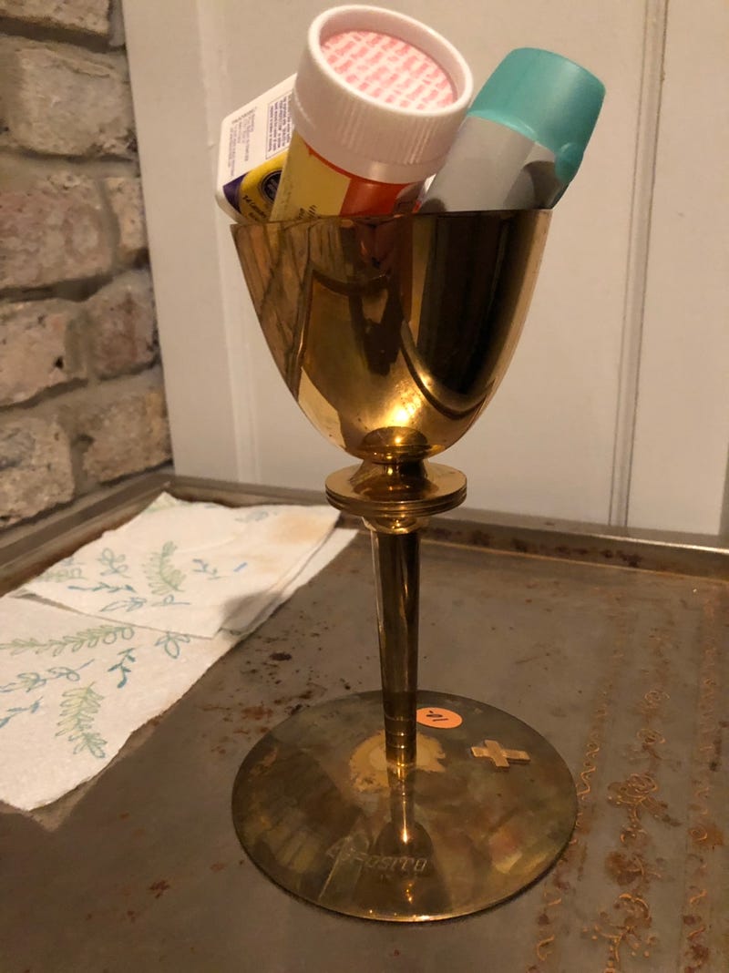 Chalice symbolizing modern healthcare spirituality