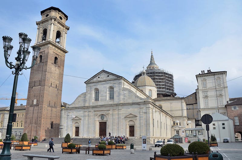 The Cathedral of Saint John the Baptist in Turin, Italy