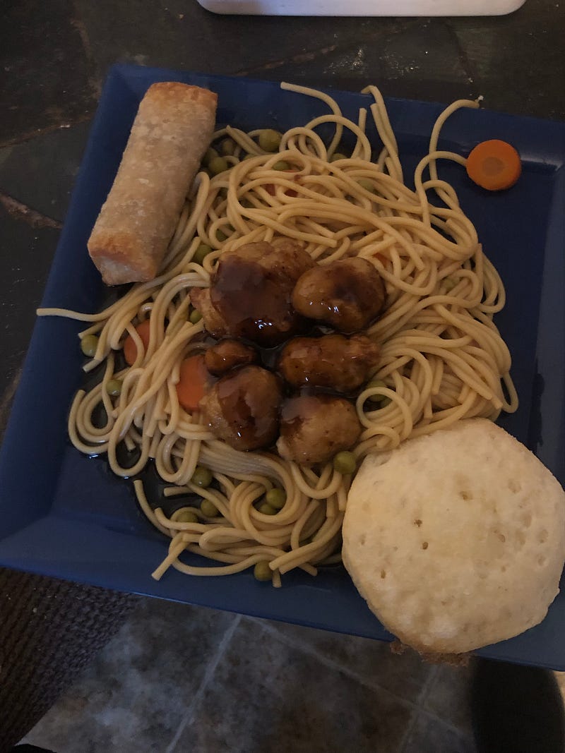 Homemade Chinese Food for Christmas