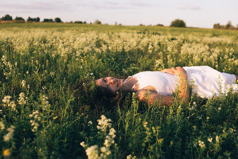 Serene field of dandelions representing peace