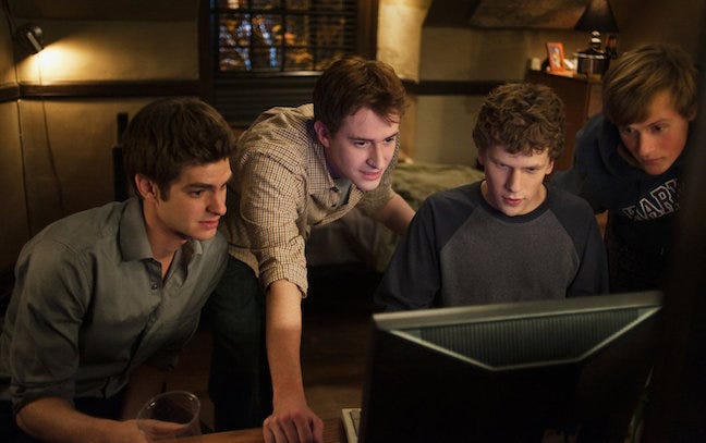 Still from The Social Network