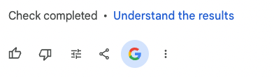 Google It Button Feature