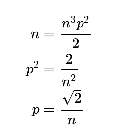 Critical point finding in probability function