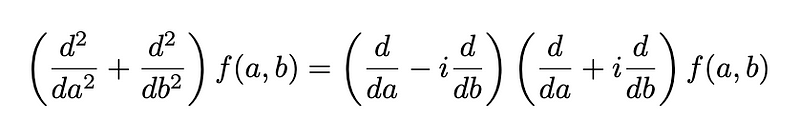 Rewriting the equation with factorization