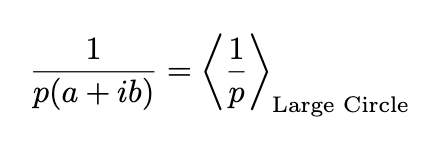 Average related to the function