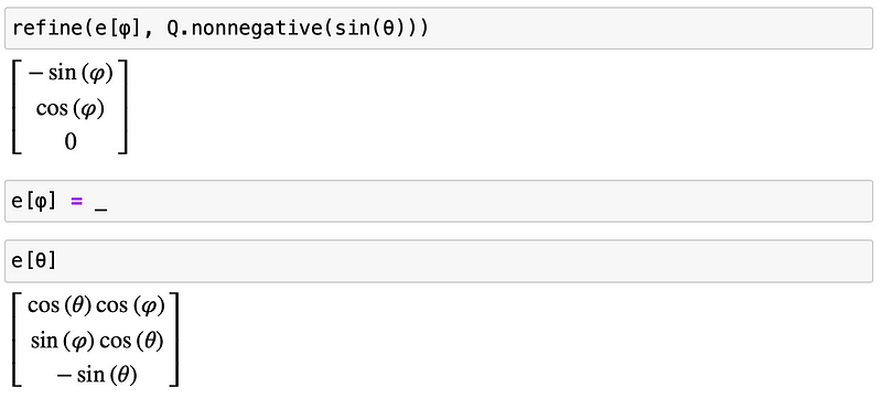 Applying assumptions in calculations