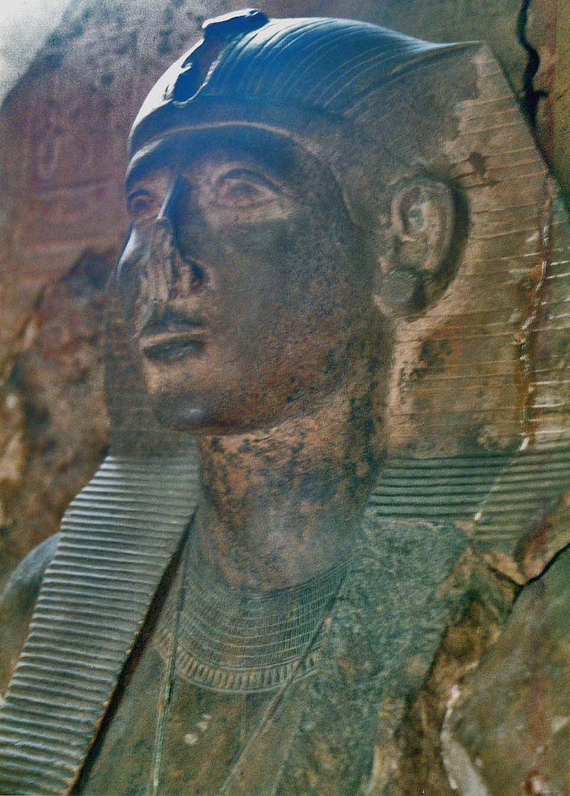 Interior view of Neferhotep's tomb