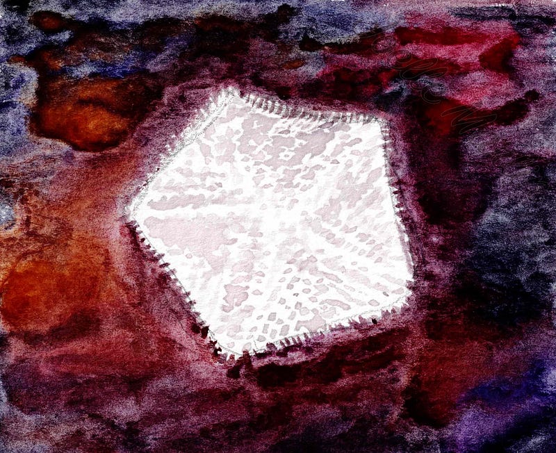 Artist's depiction of the cave-adapted sea star