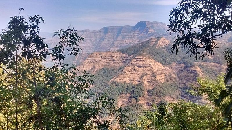 Geological formations from the Deccan Traps