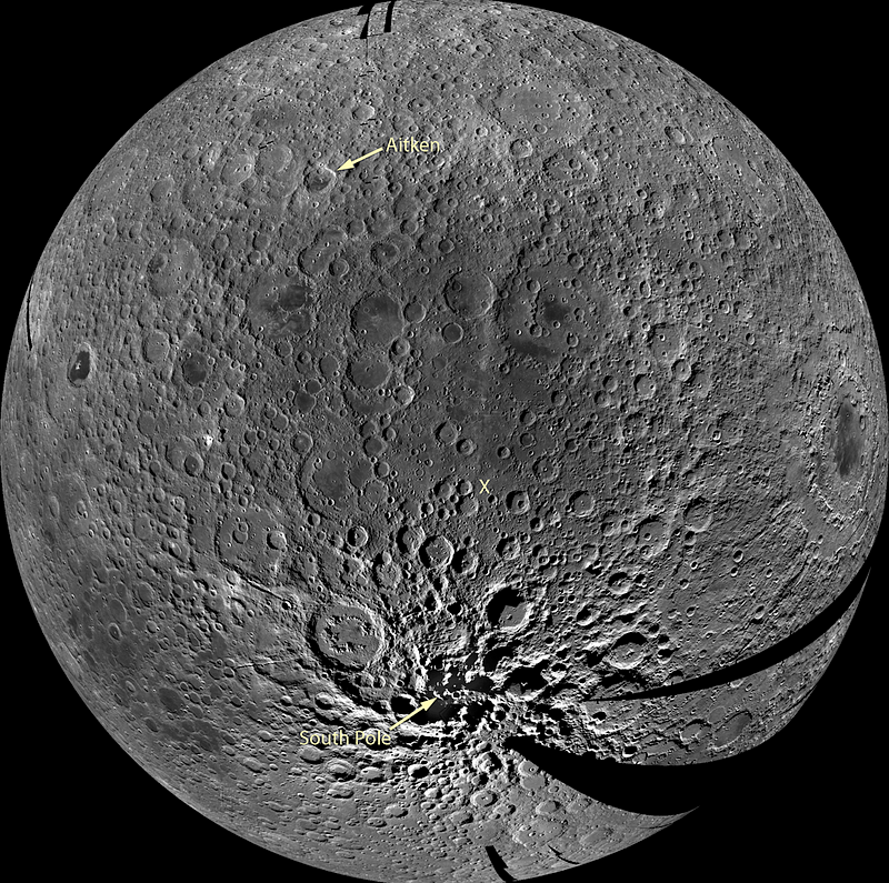 Aitken Crater and its relation to the Moon's geography