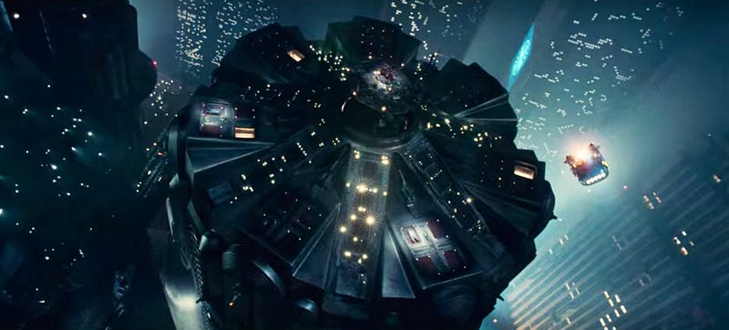 Spinner vehicles in Blade Runner