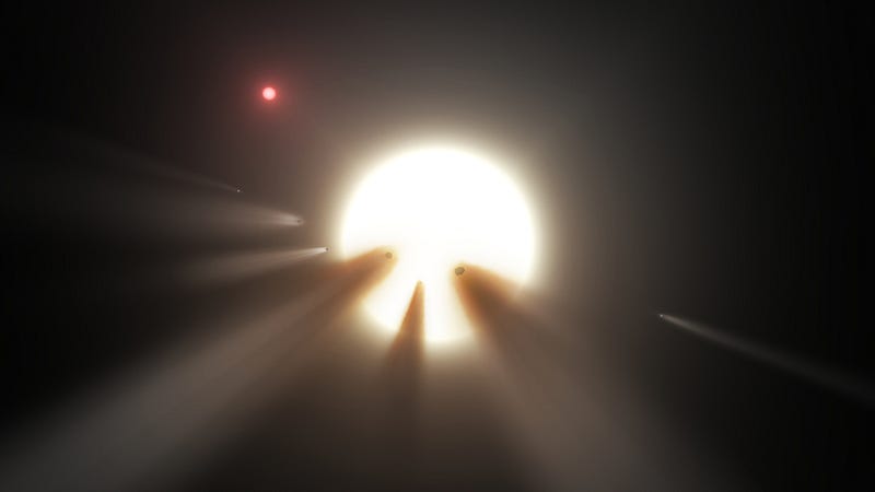 Artistic representation of Tabby’s Star