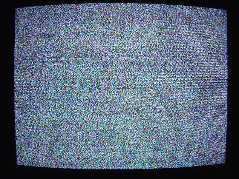 The cosmic microwave background contributes to the "snow" seen on televisions.