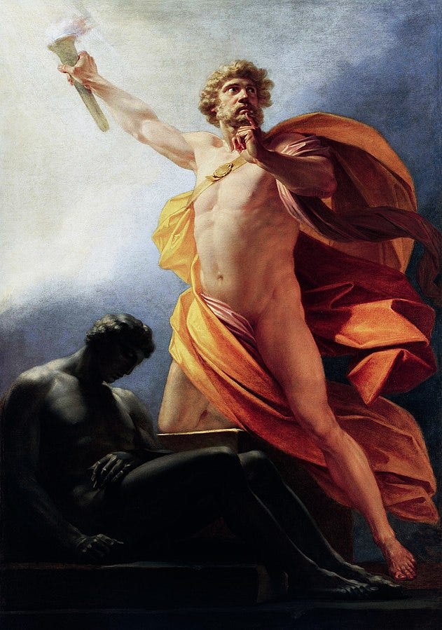 A classical representation of Prometheus